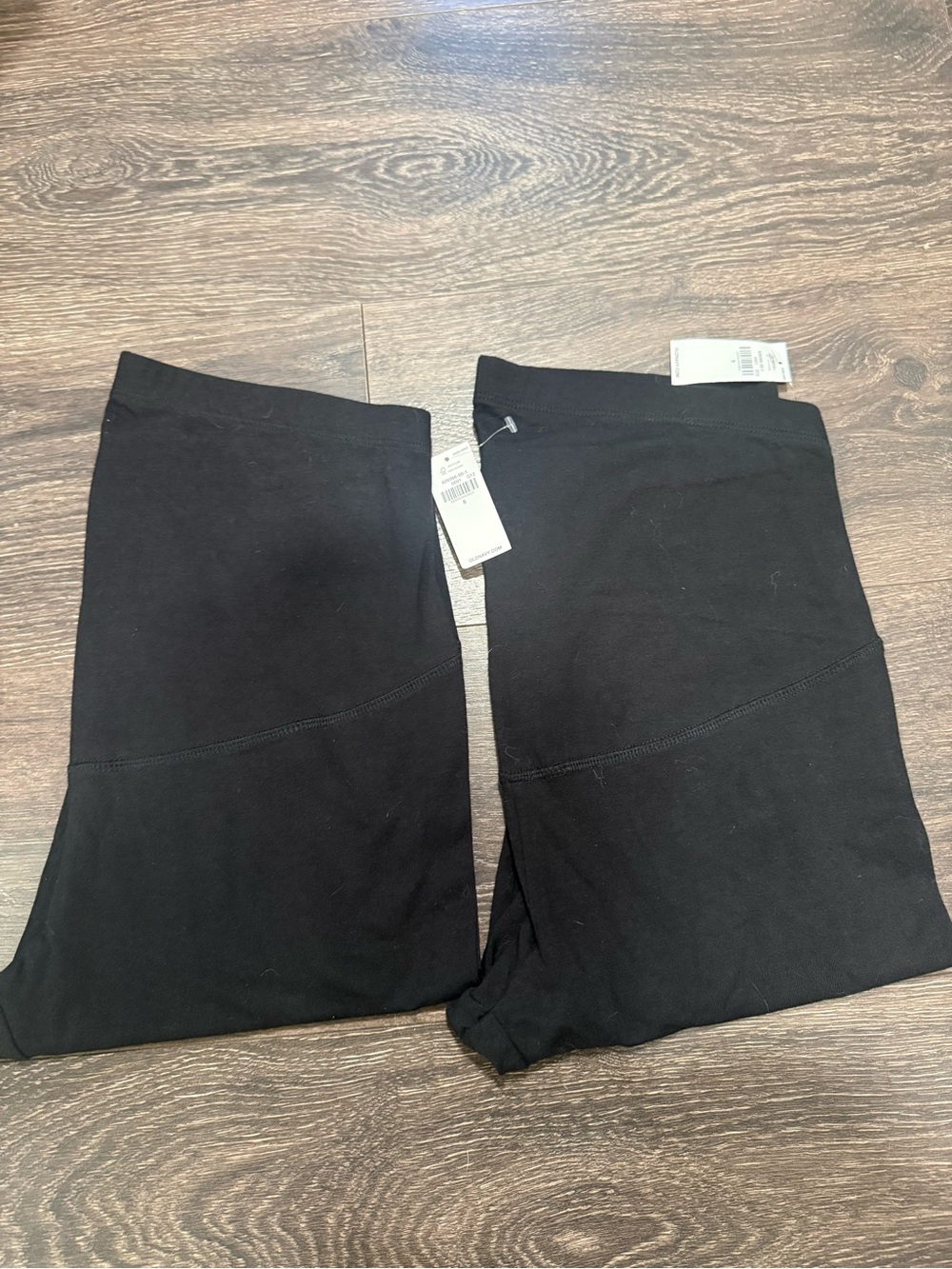 NWT bundle old navy maternity leggings with cross cross back leg detail size S